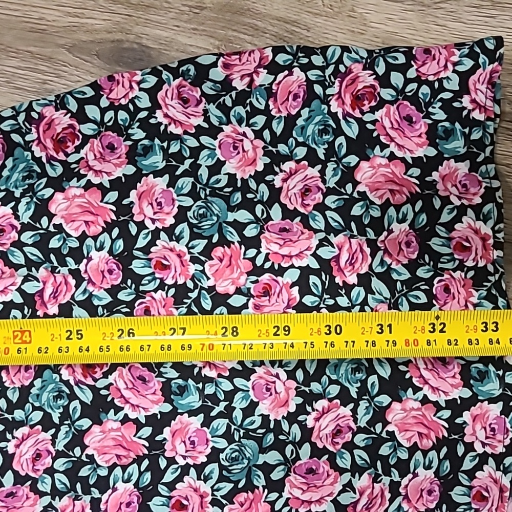 Zara floral long-sleeved mini dress, Sz Large NWOT Fits Like A Medium - Picture 6 of 7